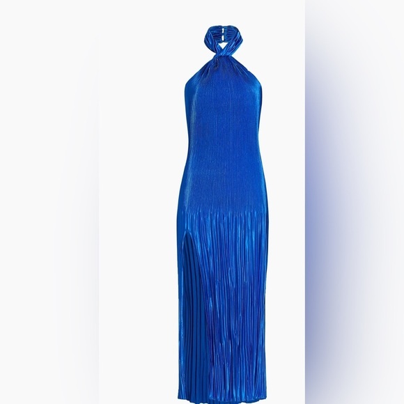 L'Idée Soiree Sleeveless Pleated Gown - Picture 5 of 11